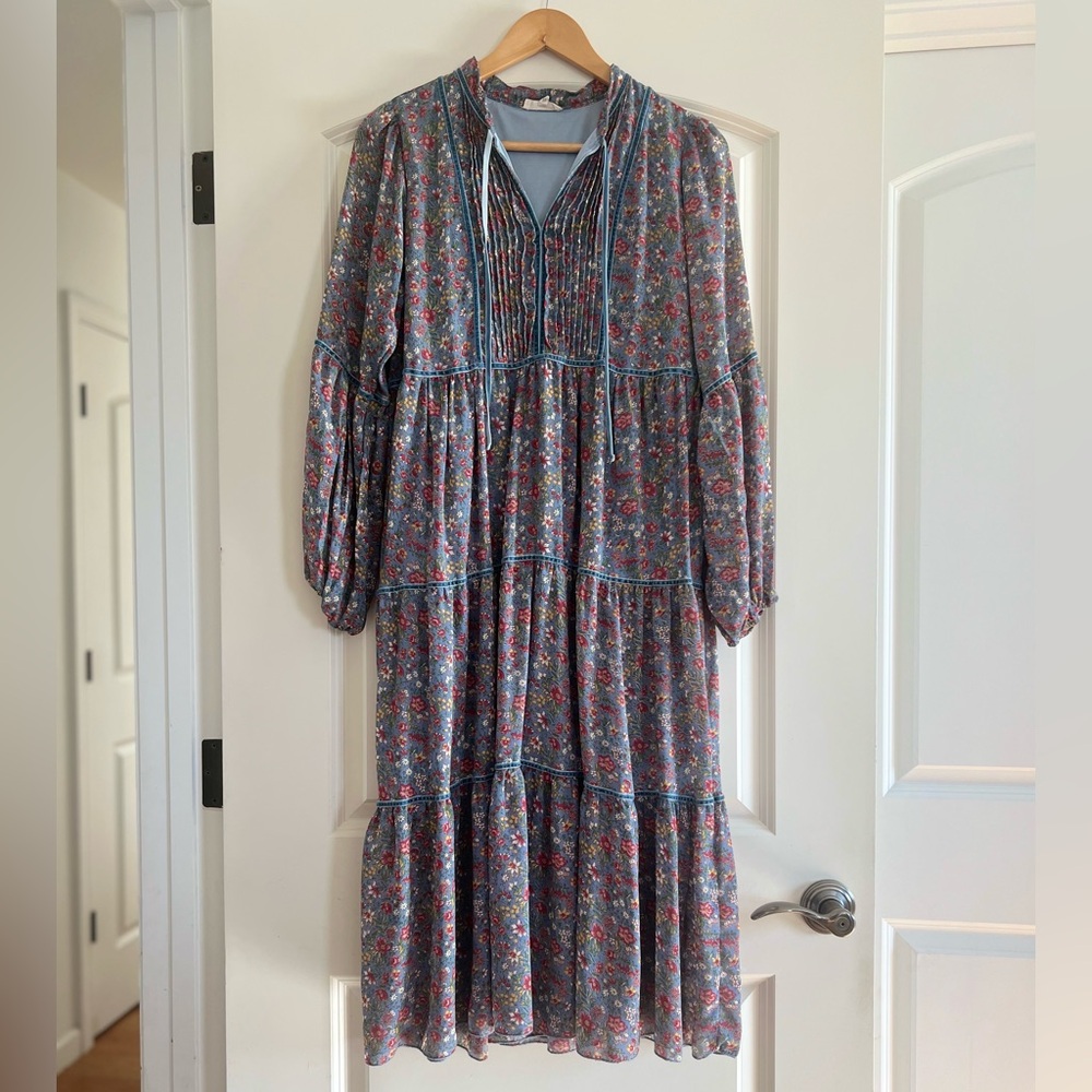 Floral Long Sleeve Dress